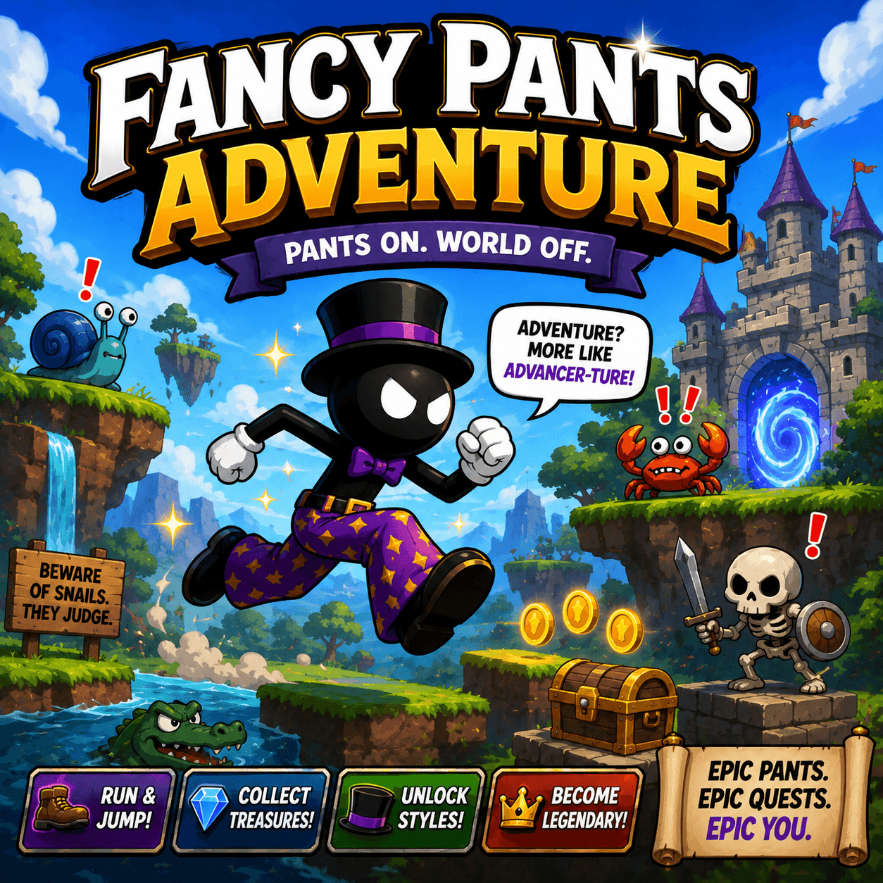 Fancy Pants Adventure