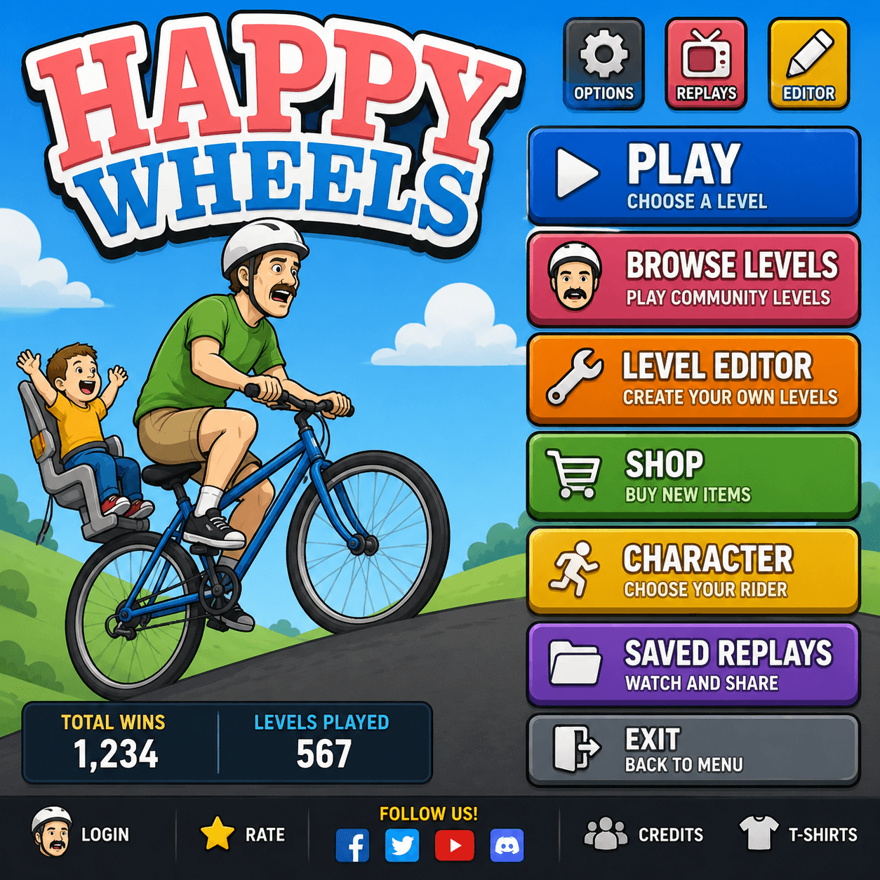 Happy Wheels
